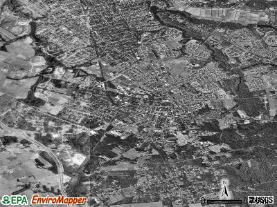 Glassboro satellite photo by USGS