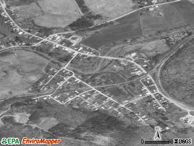 Creekside satellite photo by USGS
