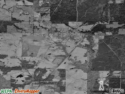 Keachi satellite photo by USGS