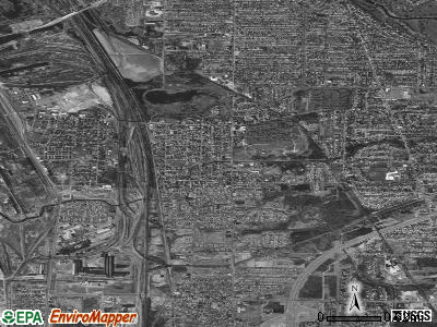 Lackawanna satellite photo by USGS