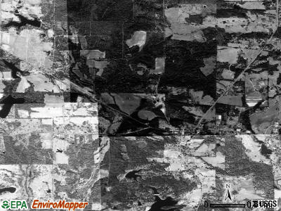 Edom satellite photo by USGS