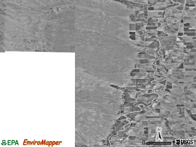 West River satellite photo by USGS
