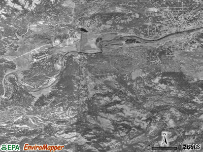 Iron Horse satellite photo by USGS