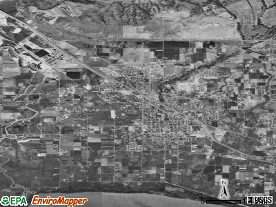 Lehi satellite photo by USGS