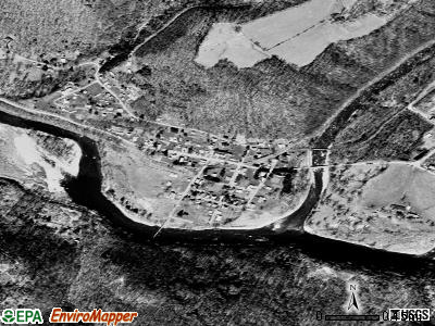 Hendricks satellite photo by USGS