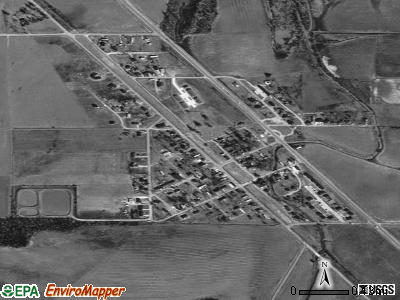 Winstonville satellite photo by USGS