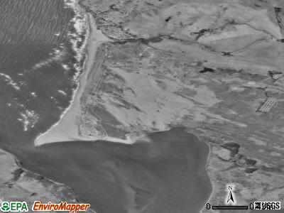 Dillon Beach satellite photo by USGS