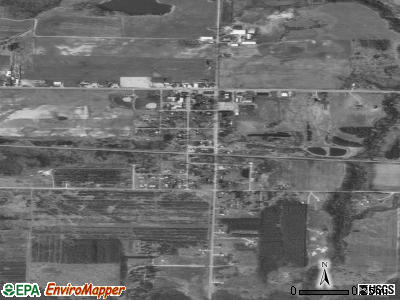 Custer satellite photo by USGS