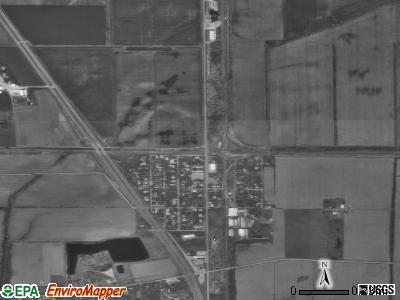Schneider satellite photo by USGS