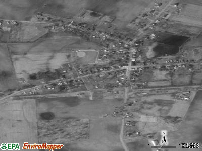 Woodstock satellite photo by USGS