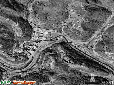 Matoaka satellite photo by USGS