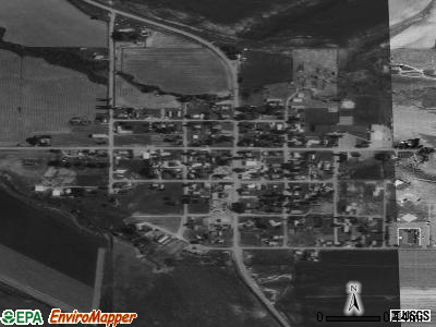 Rockland satellite photo by USGS