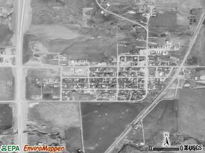 Hermosa satellite photo by USGS