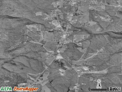 Hytop satellite photo by USGS