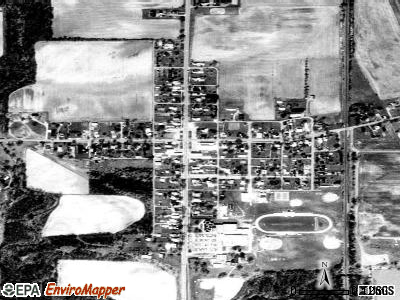 Van Buren satellite photo by USGS