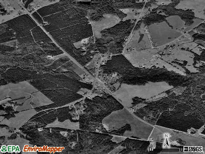 Arnoldsville satellite photo by USGS