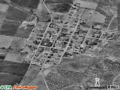 Kanarraville satellite photo by USGS
