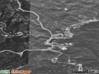 Vergas satellite photo by USGS