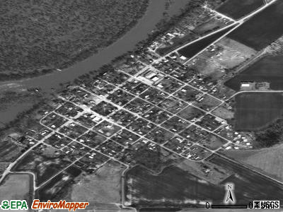 Bath satellite photo by USGS