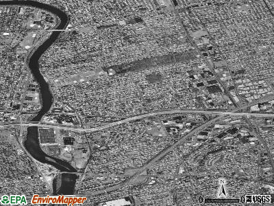 Elmwood Park satellite photo by USGS