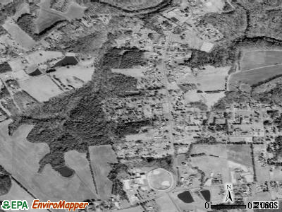 Alamance satellite photo by USGS