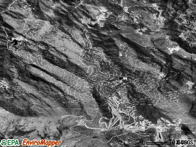 Beech Mountain satellite photo by USGS