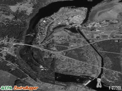 Deferiet satellite photo by USGS