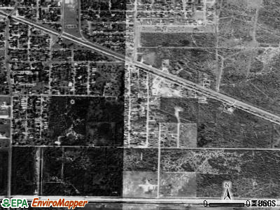 Rancho Chico satellite photo by USGS