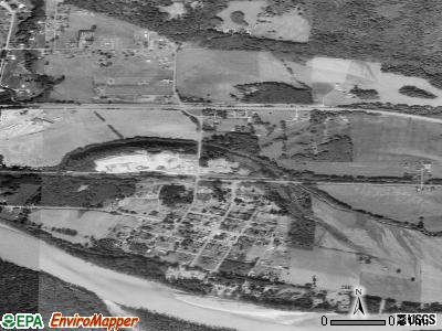 Willow River satellite photo by USGS