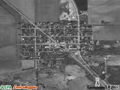 Oakford satellite photo by USGS