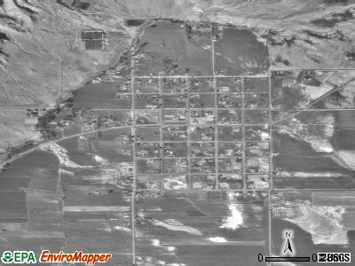 Emery satellite photo by USGS