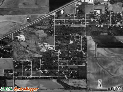 Coalton satellite photo by USGS