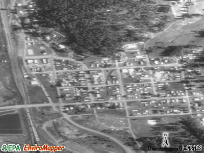 Bovill satellite photo by USGS