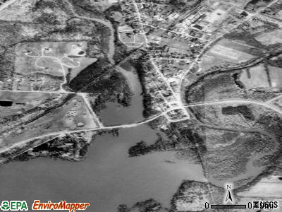 Galena satellite photo by USGS
