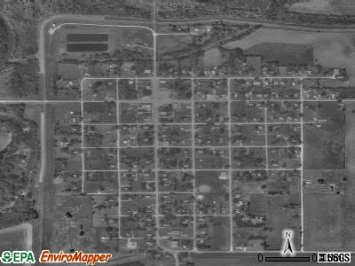 Elk City satellite photo by USGS