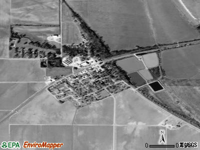 Morgan City satellite photo by USGS
