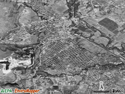 Brownwood satellite photo by USGS