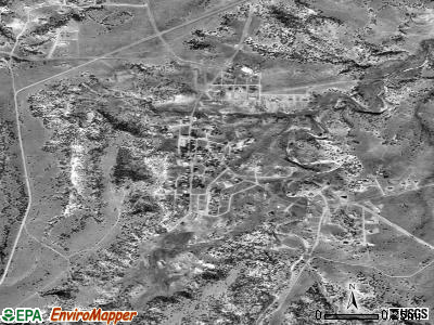 Coal Creek satellite photo by USGS