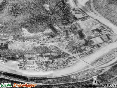 Kitzmiller satellite photo by USGS
