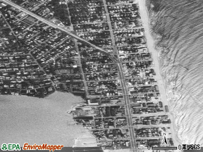 Dewey Beach satellite photo by USGS