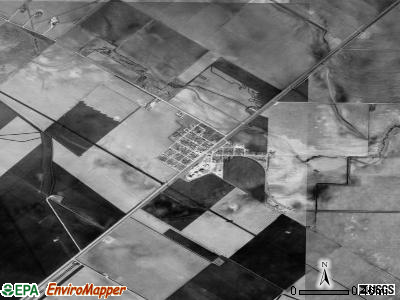 Tynan satellite photo by USGS