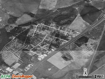Hilltop satellite photo by USGS