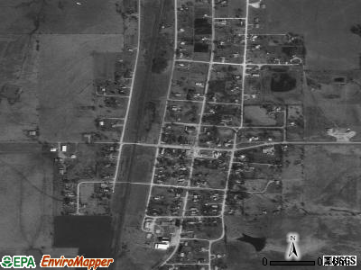 Lenapah satellite photo by USGS