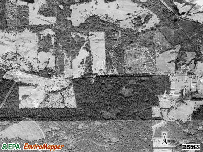 Huxley satellite photo by USGS