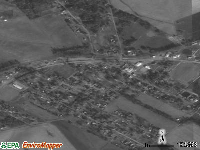Waverly satellite photo by USGS