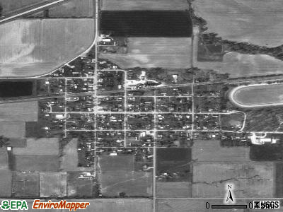 Bellmont satellite photo by USGS