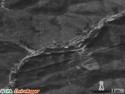 Pippa Passes satellite photo by USGS