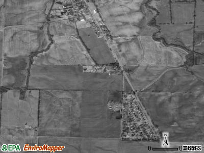 Woodland Mills satellite photo by USGS