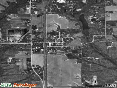 Sawyerville satellite photo by USGS