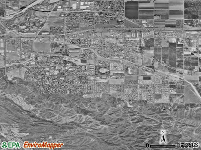 Loma Linda satellite photo by USGS